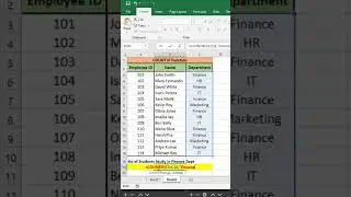 COUNTIF Function Explained | Count Text in Excel Easily (Beginner Tutorial) #shorts
