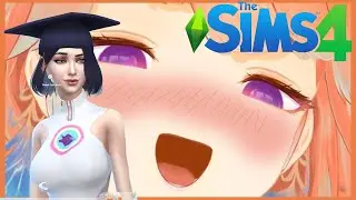 Kiara Gets Yabai When Playing Sims 4 (Kiara Sims 4 highlights)