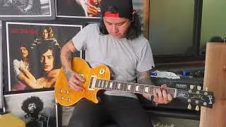 Gibson Les Paul Amber Burst John Cruz Aged