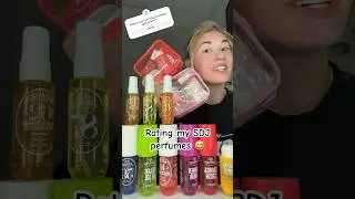 RATING MY SDJ PERFUMES😅 #soldejaneiro #skincaregiveaway #summerscents #skincarereview #shors