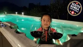 Jeju Hot Water Pool  a detached house | Jeju, South Korea | Hotel Review 🛏️