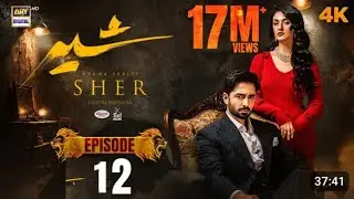 Sher Episode 12 - [CC] Danish Taimoor & Sarah Khan - 18th June 2025 - Ary Digital Drama