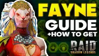 Fayne Raid Shadow Legends Guide 🗡️ Build ➕ Starter Pack Link