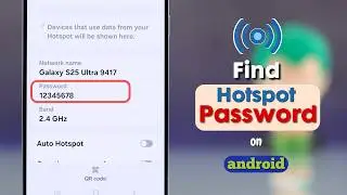 How To Find Hotspot Password On Android! [Where?]