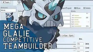 Mega Glalie Competitive Team Building (Pokemon Showdown ORAS UU)