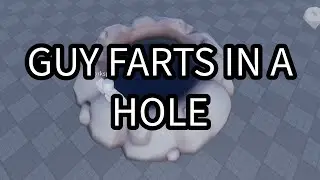 guy farts in a hole #roblox #fart #hole #robloxanimation