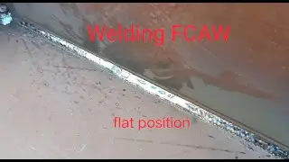 Flat position-Welding using FCAW/Japan Shipyard/ Welding Tutorial/ Pitoy's TV