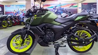 New Yamaha FZ-S Fi V4 DLX 2024 Model Cyber Green Colour | Detailed Review, Price, Mileage, Features😱