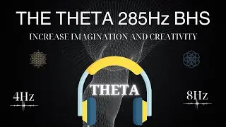 THETA 285 hz Brain Hemisphere Synchronization - Enhance imagination and creativity