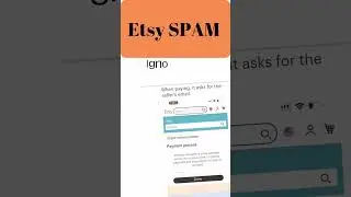 Etsy SPAM Messages  Beware! #etsy #spam