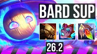 BARD & Tristana vs ELISE & Kai'Sa (SUP) | 35K damage | EUW Master | 26.2