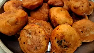 INSTANT CRISPY Mysore Bonda Using WHEAT FLOUR ಗೋಧಿ ಹಿಟ್ಟಿನ ಮೈಸೂರು ಬೋಂಡಾ #trending 