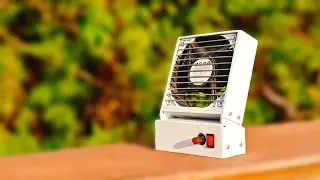 New idea to Make Rechargeable Table Top Fan from BLDC Cooling Fan