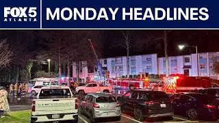 Fire kills 3; Atlanta nightclub fight; tragic end for former Falcons | FOX 5 News