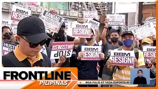 Mga tagasuporta ni Pastor Quiboloy, nagsagawa ng protesta sa Maynila | Frontline Pilipinas