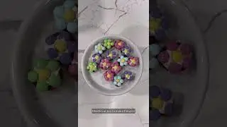 Easy Spring Treat Idea for Easter and Baby Showers: Flower Cookies!