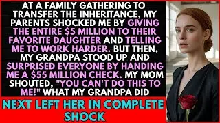 My Parents Gave $5 Million Inheritance To Their Favorite Daughter,But Then My Grandpa Stood Up And..