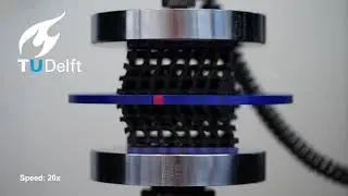 Buckling-driven metamaterials convert axial to rotational movement, TUDelft, Prof. Amir Zadpoor
