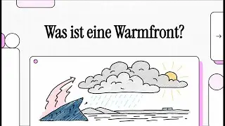 Was ist eine Warmfront? | EINFACH ERKL&Auml;RT