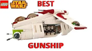 BEST Custom LEGO Republic Gunship Model (FREE INSTRUCTIONS)