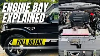 Mahindra Scorpio S11 Engine Specifications Explained | mHawk 140 Engine & Engine Bay Details