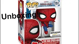 Civil War: Spider Man| Marvel Funko Pop! Unboxing