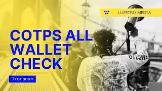 Cotps.com Update Today Cotps All Wallet Tronscan Cotps update cotps review
