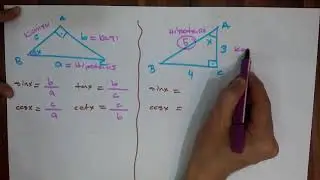 TRİGONOMETRİ - 4 (DİK ÜÇGEN KONU ANLATIMI)
