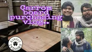 Carrom board purchase vlog| Buy Best Carrom board in Kolkata| Carrom board making factory