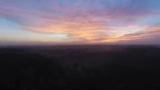 Sunrise from DJI Bolivia, NC 4-5-17