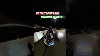 BMW S1000RR Aggressive Mode in Traffic 🔥Wait for it&hellip; 🏍