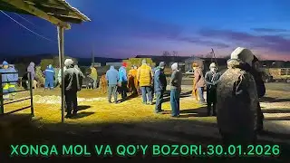 XONQA MOL VA QO'Y BOZORI.30.01.2026.ALIXON efirda