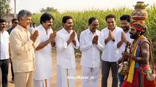 When Leaders Celebrate Sankranthi Together 🇮🇳🔥 | Pawan Kalyan | CBN | Jagan | KCR | KTR | Revanth