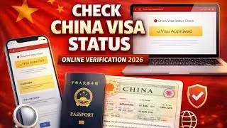 How to Check China Visa Status Online 2026 | Step-by-Step Guide