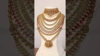 ⭐Goddess Premium Ruby Bridal Combo 👉 WhatsApp Orders :   80957 78479 👉 www.sulliejewels.com