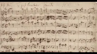 J.S Bach - Cantata: Es ist dir gesagt, Mensch, was gut ist, BWV 45. {w/ original Manuscript score.}