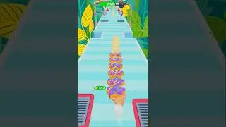 Making Donut stack Run 🍩 #shorts #gaming