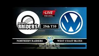 🔴Live: NR vs WCB 25th T10 Live | Boland T10 Live Score | Northern vs West Coast Live