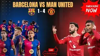 Barcelona Vs Man United Pure Domination  Friendly Match 25/26 | Wild Fang 