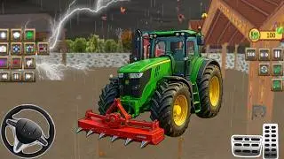 Modren Farming Harvest Gameplay 2026 🚜 Tractor Farming Driving Simulator 3D - New Tractor Games 🚧