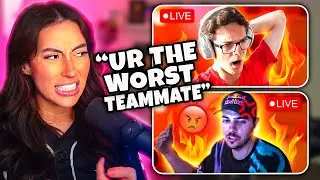 TSM Verhulst HATED playing with ImperialHal&hellip;.. Claraatwork Reacts - Apex Legends