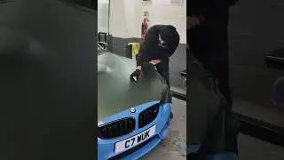 BMW F82 M4 - 3M MATT PINE GREEN - FULL WRAP - COLOUR MATCHING - MANCHESTER - CAR WRAPS UK