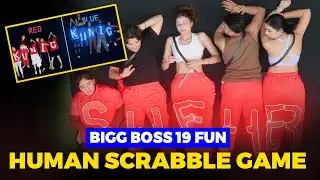 Bigg Boss 19: BB Sports Day Turns into Human Scrabble Fun; Kunickaa, the 'Energy Vampire'