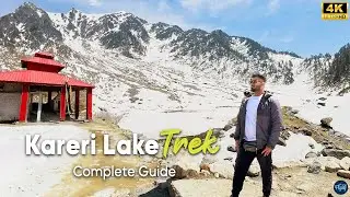 Kareri Lake Trek Complete Guide 🏔️ | Hidden Himalayan Paradise You Must Visit!