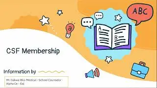 CSF Eligibility Requirements