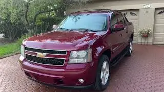07 CHEVROLET AVALANCHE LTZ 4X4 DR NAV BLUETOOTH BACK-UP CAMERA HTD LEATHER SEATS TOWING 1 FL OWNER!!