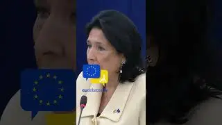 Russian style  Propaganda in #Georgia! ! Salome #Zourabichvili #eudebates