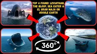 360&deg; - Found Sea Monsters on Google Earth: Leviathan, The Bloop, Sea Eater & El Gran Maja!