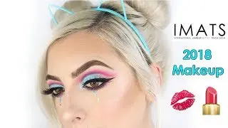 IMATS MAKEUP LOOK | Colorful Cut Crease