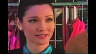 Patricia Ayame Thomson with Carl Weathers in 